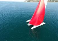 rosso gennaker neel 45 trimarano yacht a noleggio